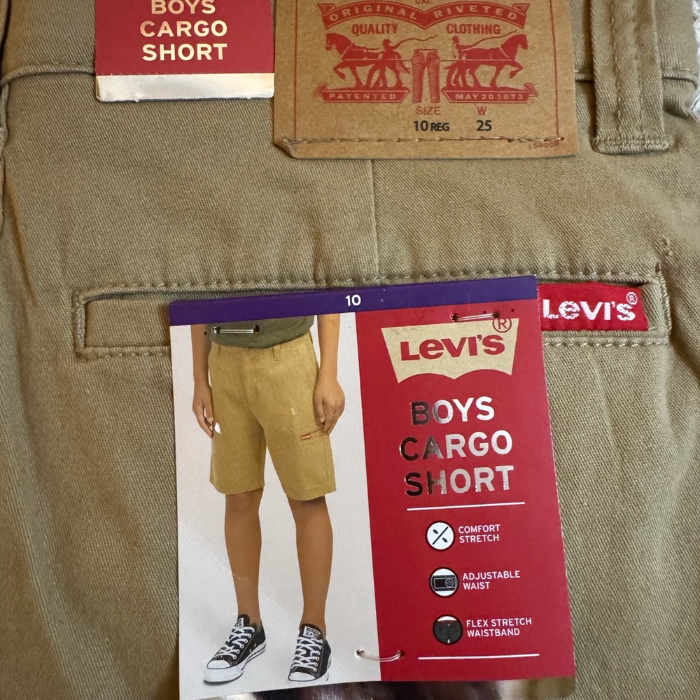 Levi's Kids Khaki Shorts